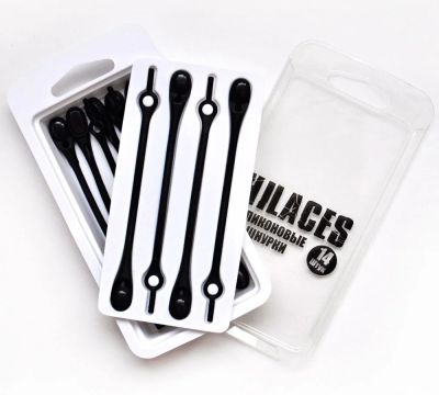 Лот: 7850186. Фото: 1. Шнурки силиконовые Hilaces. Другое (одежда, обувь, галантерея)