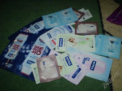 Лот: 726717. Фото: 1. Куча пробников Nivea. Средства личной гигиены 