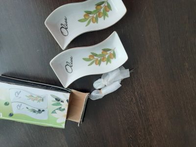 Лот: 16202288. Фото: 1. Сервировочные чашки для оливок... Предметы сервировки