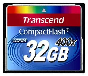 Лот: 8212988. Фото: 1. Карта памяти CompactFlash Transcend... Карты памяти