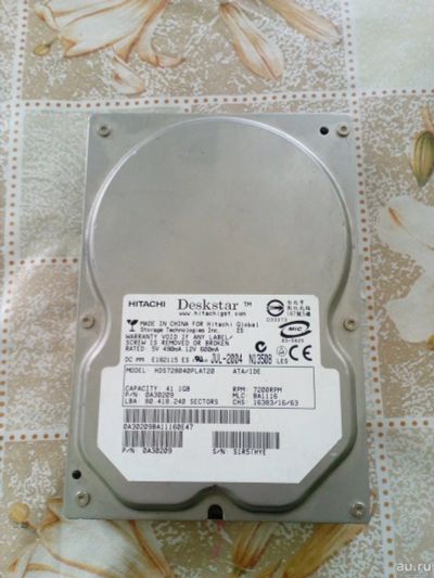 Лот: 12968544. Фото: 1. HDD. Жёсткие диски (HDD)