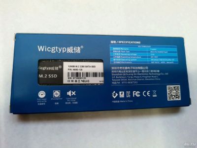 Лот: 18338601. Фото: 1. Новый SSD m.2 ngff 128Gb m2 128... Жёсткие диски (HDD)