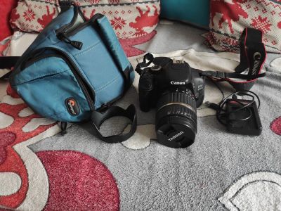 Лот: 19406245. Фото: 1. Фотоаппарат Canon 600D+объектив... Цифровые зеркальные