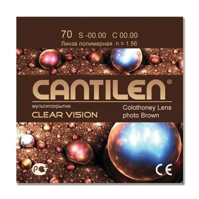 Лот: 10314200. Фото: 1. Линза очковая Cantilen Colorhoney... Очки