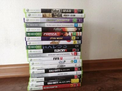 Лот: 13979333. Фото: 1. Игры XBox 360, 19 штук, одним... Игры для консолей