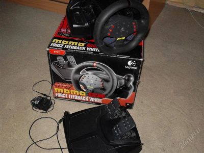 Лот: 1861658. Фото: 1. MOMO Racing Force Feedback Wheel. Рули, джойстики