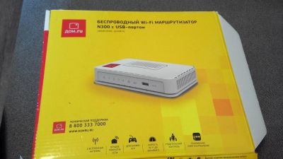 Лот: 7547809. Фото: 1. Wi-Fi роутер N300 с USB портом. WiFi, Bluetooth адаптеры