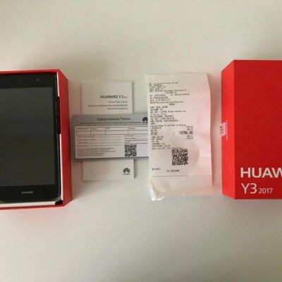 Лот: 14369717. Фото: 1. Huawei Y3 (2017) 8/1Gb Смартфон. Смартфоны