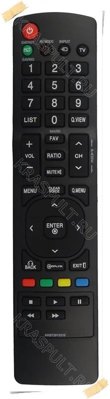 Лот: 10957250. Фото: 1. Пульт LG AKB72915210. Новый! Гарантия... Пульты ДУ