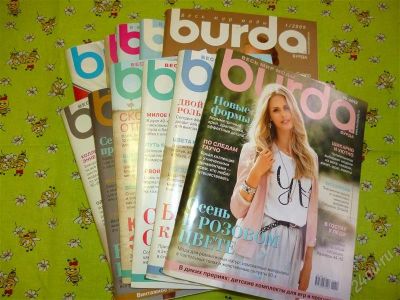 Лот: 2676662. Фото: 1. Журналы BURDA. 11 штук одним лотом... Рукоделие