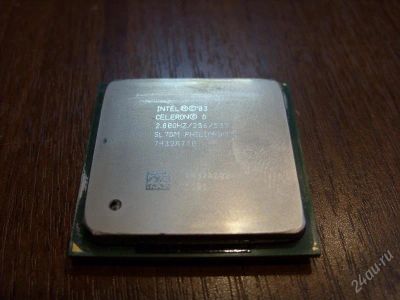 Лот: 148301. Фото: 1. Intel Celeron D 335 (2.8 GHz... Процессоры