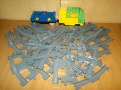 Лот: 8372917. Фото: 1. Лего Lego Аналог Duplo железная... Конструкторы
