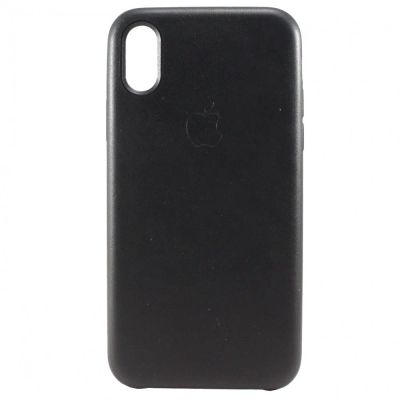 Лот: 13609436. Фото: 1. Чехол-накладка кожаный Apple iPhone... Чехлы, бамперы