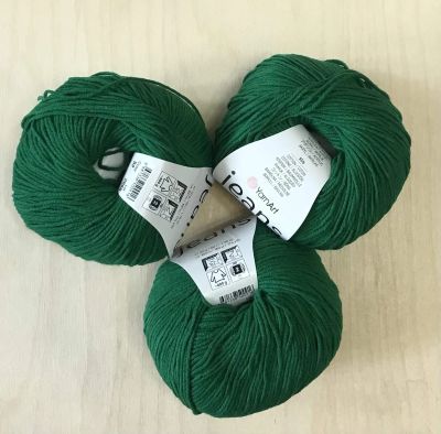 Лот: 24401705. Фото: 1. Пряжа Yarnart Jeans , 55% хлопок... Ткани, нитки, пряжа