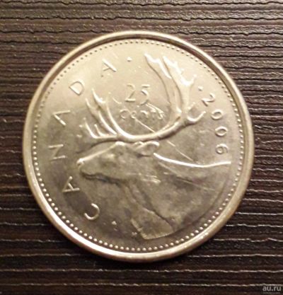 Лот: 13035895. Фото: 1. 25 cent 2006г., Канада. Америка
