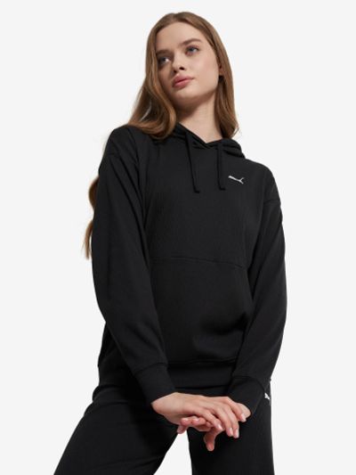 Лот: 25263234. Фото: 1. Худи женское PUMA Ess Elevated... Другое (спортивная одежда)