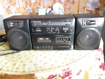 Лот: 15743143. Фото: 1. Магнитола "Panasonic". Музыкальные центры, магнитолы