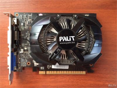 Лот: 8276863. Фото: 1. GTX 650 OC edition Palit 1Gb. Видеокарты