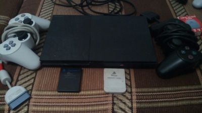 Лот: 11914643. Фото: 1. Sony Playstation 2(Прошитая). Игровые приставки, консоли