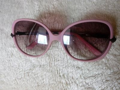 Лот: 11464714. Фото: 1. очки солнцезащитные Gucci в розовой... Очки солнцезащитные