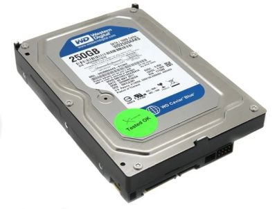 Лот: 7066438. Фото: 1. 250Gb Western Digital WD2500AAKS... Жёсткие диски (HDD)