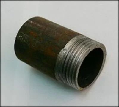 Лот: 12946253. Фото: 1. Штуцер черный 3/4&quot; /200/. Фитинги, подводка