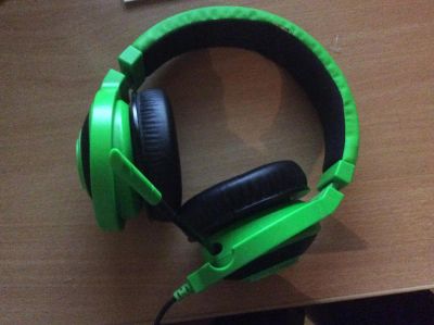 Лот: 6623669. Фото: 1. Наушники Razer kraken pro green. Акустические системы