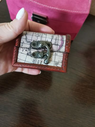 Лот: 16660478. Фото: 1. Маленький сундучок шкатулка. Шкатулки