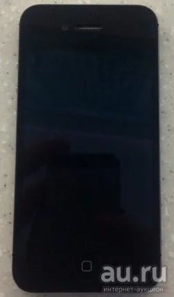 Лот: 9024648. Фото: 1. iPhone 4, 16GB Black Идеальное... Смартфоны