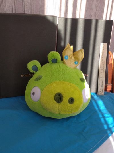 Лот: 15574228. Фото: 1. Свинья из Angry Birds. Мягкие