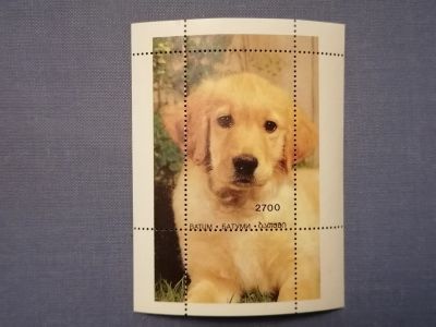 Лот: 25783480. Фото: 1. Батуми. Фауна, щенок. Малый блок... Марки