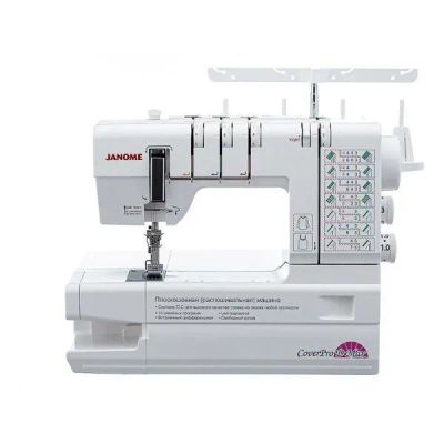 Лот: 24631606. Фото: 1. Распошивальная машина Janome CoverPro... Швейная, вязальная