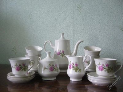 Лот: 2137584. Фото: 1. Сервиз чайный (дешевле уже не... Сервизы, наборы посуды