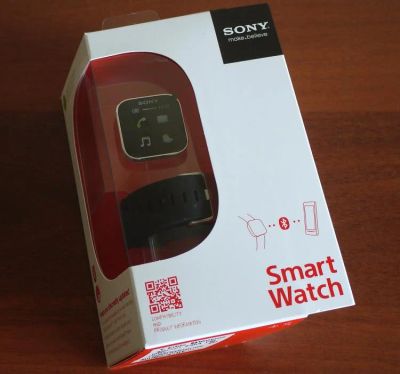 Лот: 5333485. Фото: 1. Sony Xperia SmartWatch в упаковке. Смартфоны