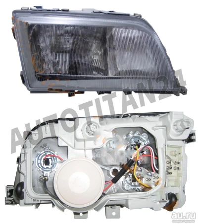 Лот: 12830356. Фото: 1. Фара Mercedes-Benz C класс W202... Оптика и освещение