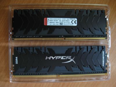 Лот: 18927072. Фото: 1. HyperX DDR4 8GB (2x4GB) 3000MHz... Оперативная память