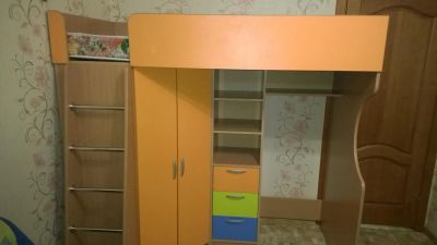 Лот: 4977589. Фото: 1. Кровать чердак детская. Детские кровати и кроватки