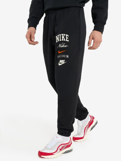 Лот: 24400929. Фото: 1. Брюки мужские Nike Nk Club, Черный. Спортивные брюки, штаны