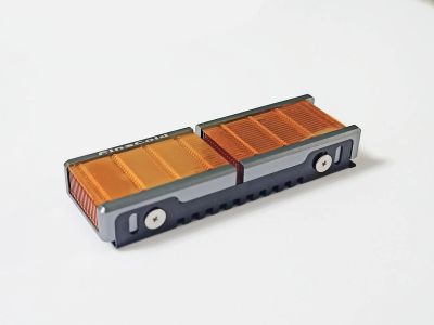 Лот: 24398420. Фото: 1. Радиатор медный для SSD M.2 NVMe... Радиаторы, системы охлаждения