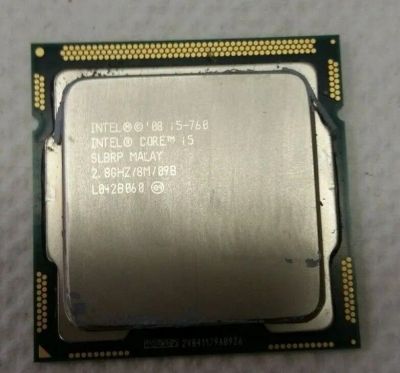Лот: 14571601. Фото: 1. Intel Core i5 760. Процессоры