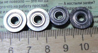Лот: 13522049. Фото: 1. Подшипники мелкие 4 х 12 х 4 с... Запчасти, комплектующие