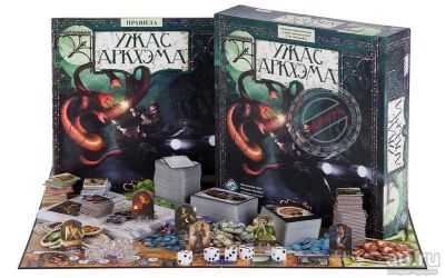 Лот: 12981240. Фото: 1. FFG: Ужас Аркхэма. Настольные игры, карты