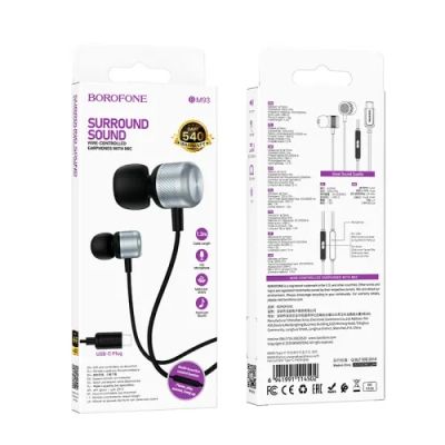 Лот: 24141054. Фото: 1. Наушники с микрофоном Type-C Borofone... Наушники, гарнитуры