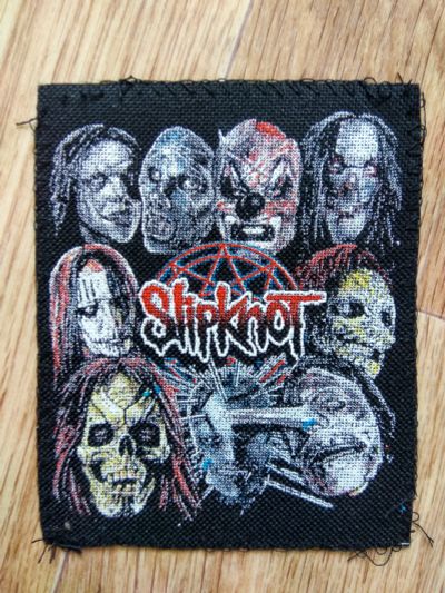 Лот: 11655879. Фото: 1. Нашивка на одежду Slipknot. Другое (одежда, обувь, галантерея)