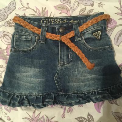 Лот: 6488216. Фото: 1. Юбка джинсовая guess 1-2 года. Юбки