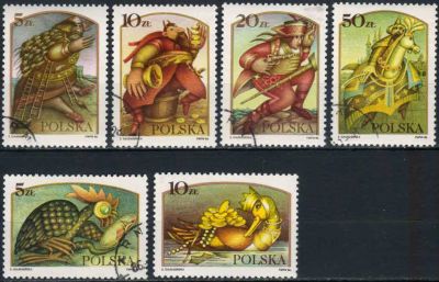 Лот: 21576742. Фото: 1. 1986. Польша. Польские легенды... Марки