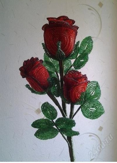 Лот: 2885654. Фото: 1. Роза ТРИО. Другое (ручная работа)