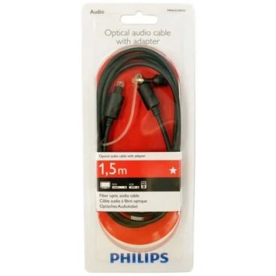 Лот: 11396630. Фото: 1. Toslink philips SWA2522W/10 оптический... Шнуры, кабели, разъёмы