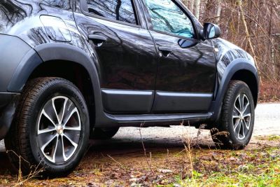 Лот: 5636583. Фото: 1. Накладка (защита) на двери Renault... Детали тюнинга