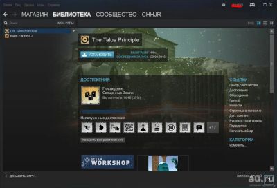 Лот: 8910902. Фото: 1. Steam Аккаунт с игрой The talos... Аккаунты